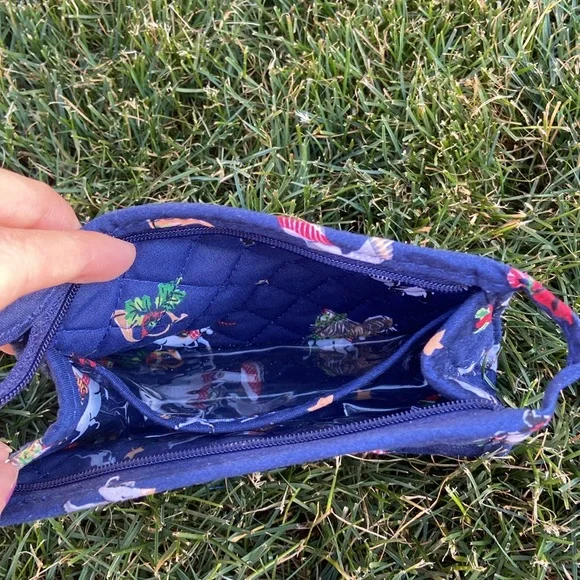 Vera Bradley- Snow Globes Small Cosmetic Case - Picture 3 of 5